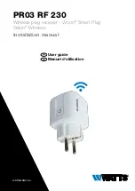 Preview for 1 page of Watts Vision Smart Plug PR03 RF 230 User Manual