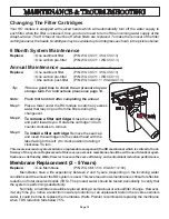 Предварительный просмотр 12 страницы Watts WQC4RO Installation, Operation And Maintenance Manual