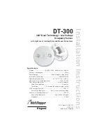 Preview for 1 page of wattstopper DT-300 Installation Instructions Manual