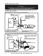 Preview for 6 page of wattstopper EW-200-120 Installation Instructions Manual