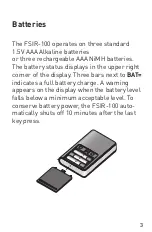 Preview for 3 page of wattstopper FSIR-100 User Manual