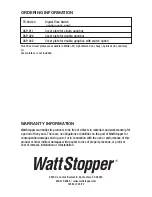 Preview for 6 page of wattstopper intelliswitch TS-400-24 Installation Instructions Manual