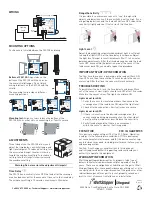 Preview for 3 page of wattstopper Legrand FM-105 Installation Instructions