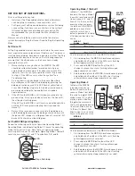 Preview for 4 page of wattstopper Legrand Miro Key Fob Installation Instructions Manual