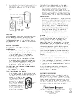 Preview for 6 page of wattstopper Legrand Miro Key Fob Installation Instructions Manual