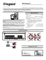 Preview for 1 page of wattstopper LMPX-100-4 Installation Instructions