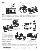 Preview for 2 page of wattstopper LMZC-301 Installation Instructions