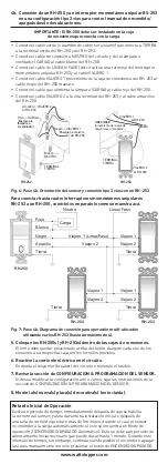 Preview for 10 page of wattstopper RH-250-W Installation Instructions Manual