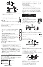 Предварительный просмотр 2 страницы wattstopper TDA-603 Installation Instructions