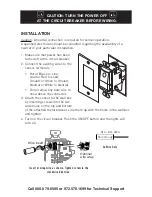 Preview for 4 page of wattstopper WN-100 Installation Instructions Manual