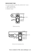 Preview for 5 page of wattstopper WS-301 Installation Instructions Manual