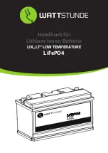 wattstunde LIX 100-D LT Manual preview