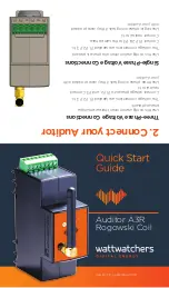 wattwatchers Auditor 3R Quick Start Manual предпросмотр