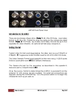 Preview for 3 page of Wave Central Axis HEVC ENC User Manual