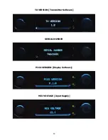 Preview for 14 page of Wave Central AXIS TX PICO PLUS Menu Information