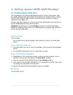 Preview for 13 page of Wave Central AXRX-QDM User And Programming Manual