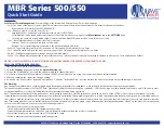 Preview for 3 page of Wave wifi MBR Series Quick Start Manual