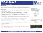 Preview for 3 page of Wave wifi TIDAL WAVE Quick Start Manual