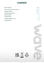 Preview for 2 page of Wave Eco Foam Spa User Manual