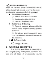 Preview for 2 page of Wavecom DT-8852 Instruction Manual