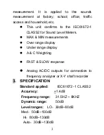 Preview for 3 page of Wavecom DT-8852 Instruction Manual