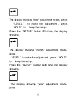 Preview for 11 page of Wavecom DT-8852 Instruction Manual