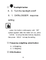 Preview for 14 page of Wavecom DT-8852 Instruction Manual