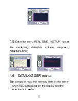 Preview for 22 page of Wavecom DT-8852 Instruction Manual