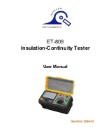 Wavecom ET-809 User Manual preview