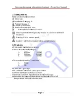 Preview for 5 page of Wavecom ET-809 User Manual