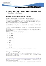 Preview for 7 page of Wavecom Open AT V3.13 Hardware Release Note