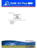 Preview for 7 page of Wavecom SAM 3G Plus User Manual