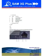 Preview for 9 page of Wavecom SAM 3G Plus User Manual