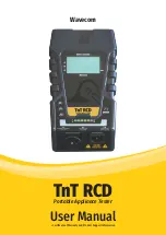 Preview for 1 page of Wavecom TnT RCD User Manual