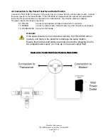 Предварительный просмотр 11 страницы Wavecom TR2126SE Installation And Operation Manual