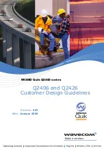 Preview for 1 page of Wavecom WISMO Quik Q2406 Customer Design Manuallines