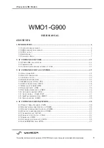 Preview for 3 page of Wavecom WMO1-G900 User Manual