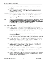 Preview for 4 page of Wavecrest DTS-2070 Calibration Procedure