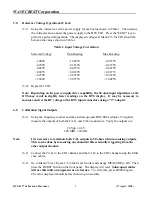 Предварительный просмотр 8 страницы Wavecrest DTS-2077 Calibration Procedure