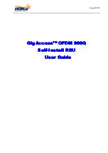 Предварительный просмотр 1 страницы WaveIP GigAccess OFDM 900Q User Manual