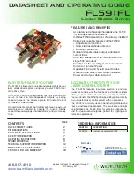 Preview for 1 page of Wavelength Electronics FL591FL Datasheet And Operating Manual