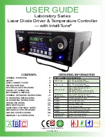 Wavelength Electronics LD2TC5 LAB User Manual preview