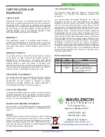 Preview for 17 page of Wavelength Electronics PTC5000 Datasheet And Operating Manual