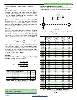 Предварительный просмотр 11 страницы Wavelength Electronics WHS302 Datasheet And Operating Manual