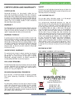 Preview for 36 page of Wavelength Electronics WTC3243 Datasheet And Operating Manual