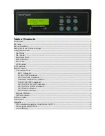 Preview for 1 page of Waveplayer systems WavePlayer8 Manual