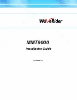 WaveRider MMT9000 Installation Manual preview