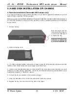 Preview for 9 page of waves system Sp203 Manual