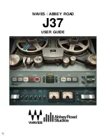 Предварительный просмотр 1 страницы Waves ABBEY ROAD J37 User Manual