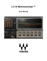 Waves Multimaximizer L3-16 User Manual preview